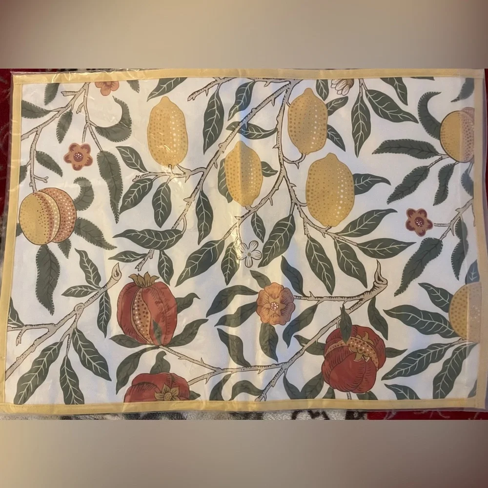 Morris & Co. x Williams Sonoma Outdoor Fruit Placemat